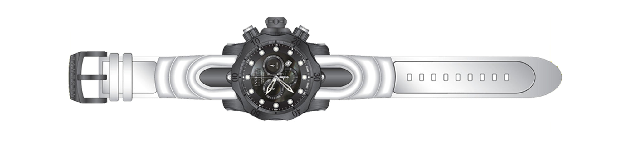 Bands for Invicta Venom 11158