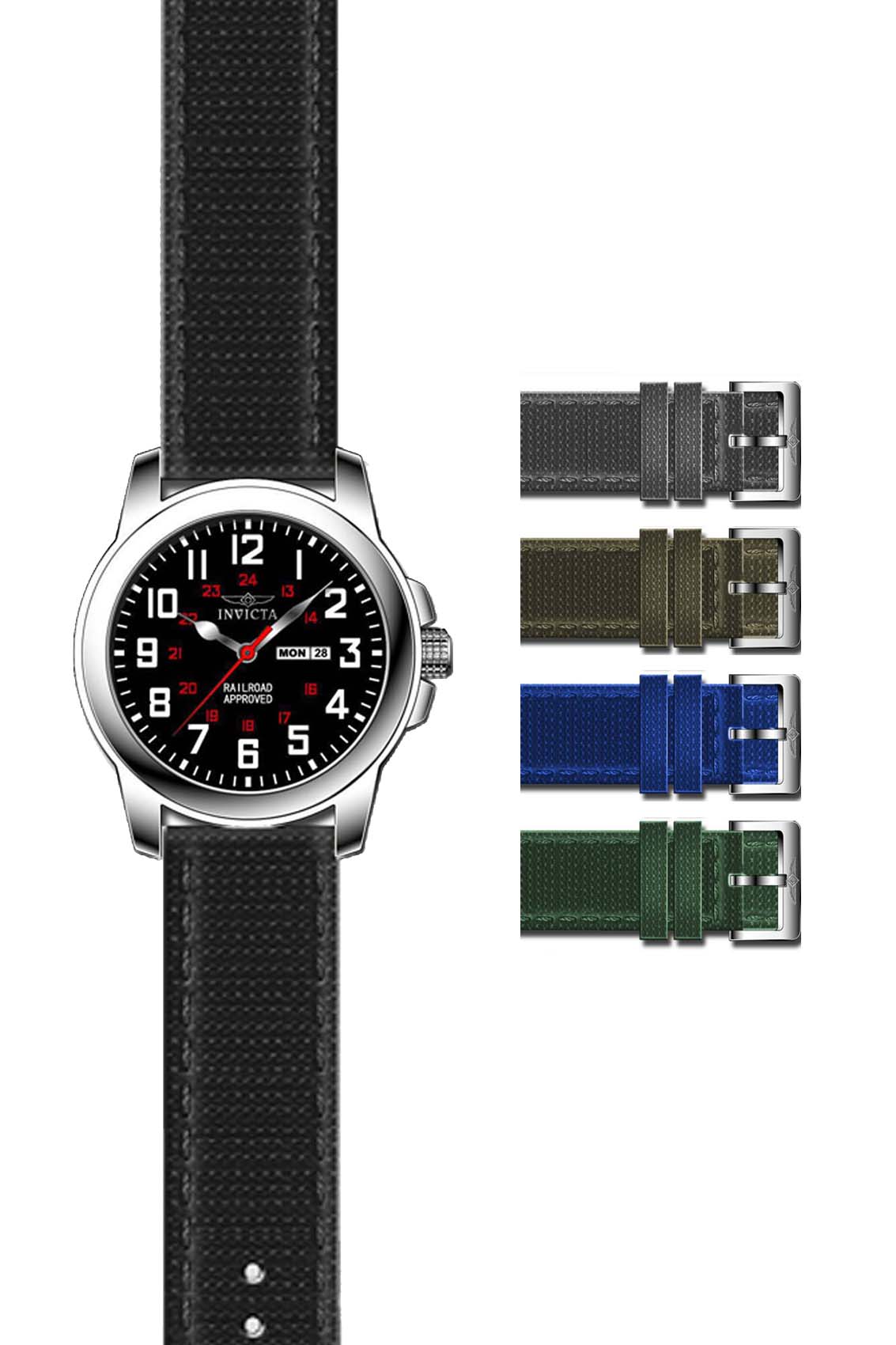 Bands for Invicta Specialty 1552