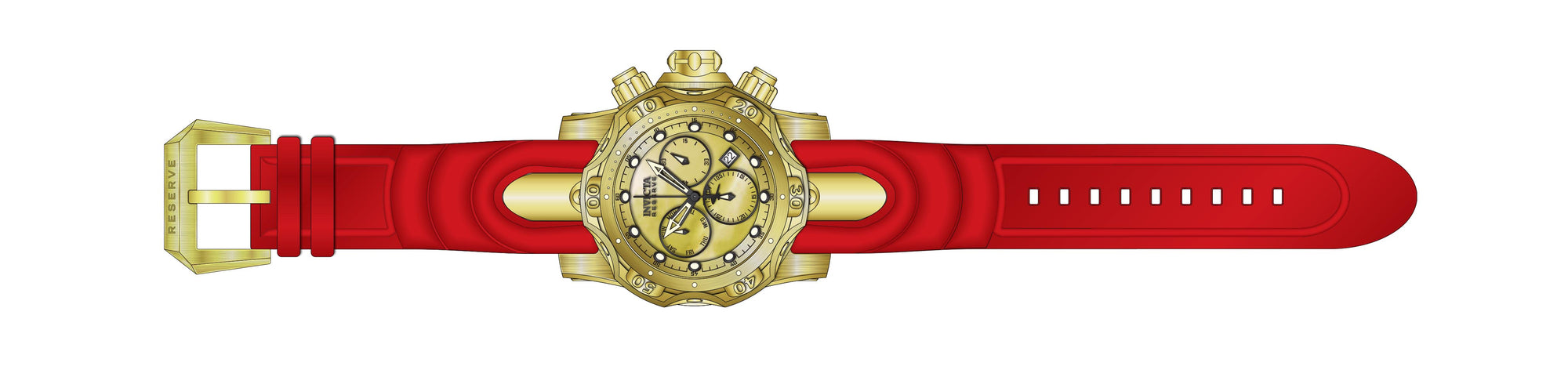 Band for Invicta Reserve 34663
