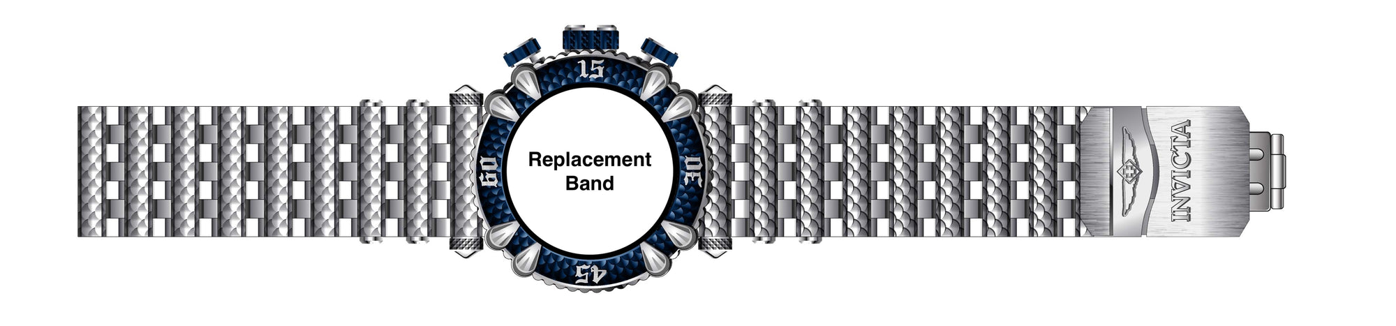 Band for Invicta Subaqua Men 37563