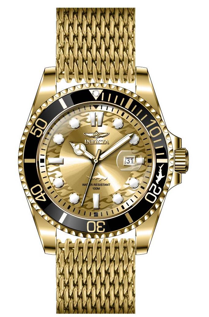 Band For Invicta Pro Diver  Men 47177