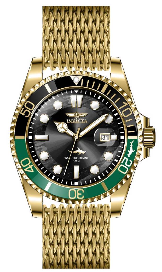 Band For Invicta Pro Diver  Men 47179