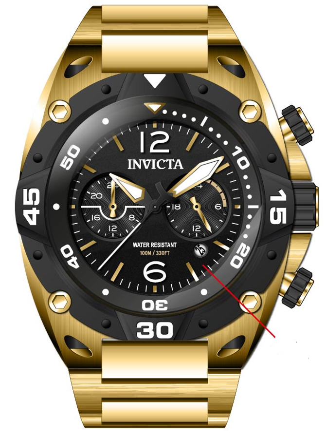 Band for Invicta Aviator Men 40270